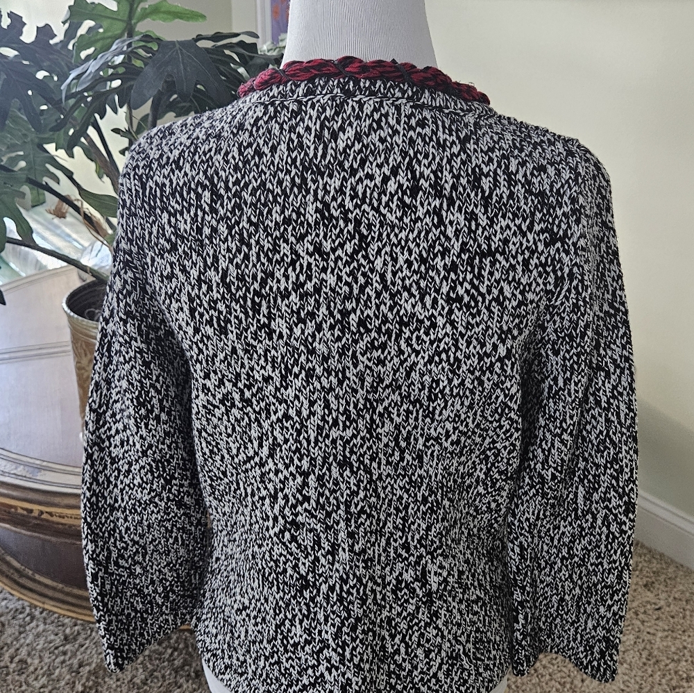 Ruby Rd Marled Knit Jacket - Picture 7 of 8
